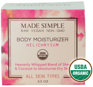 MOISTURIZER - Organic Vegan Helichrysum
