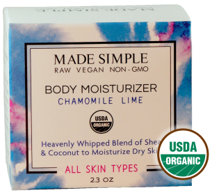 MOISTURIZER - Organic Vegan Chamomile Lime