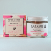 FACE MASK for Mature Skin - Organic Vegan Strawberry Hibiscus