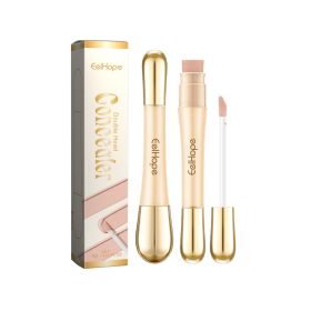 Eelhope Double Head Concealer, Brightening And Waterproofing Concealer Stick