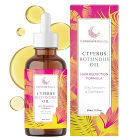 Cyperus Rotundus Oil - 60ml Natural Cyperus Rotundus Oil For Hair Removal, Moisturizing & Soothing Cyperus Oil For Reducing Body Hair Growth