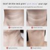 Tightening and wrinkle reducing neck mask, brightening, hydrating and moisturizing neck care