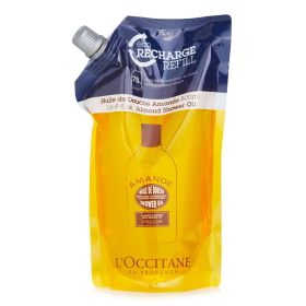 L'OCCITANE - Almond Cleansing & Softening Shower Oil (Eco-Refill) 29RH500A15/81359273 500ml/16.9oz