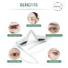 3-in-1 Under-Eye Red Light Therapy, Microcurrent Vibration Massage & Anti-Aging Wand for Dark Circles and Puffiness