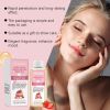 OceAura Strawberry Body Care Oil Refreshing Fragrant Strawberry Gentle Moisturizing Body Skin Essential Oil