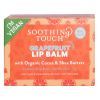 Grapefruit + Vitamin C Vegan Lip Balm | Organic | Biodegradable Eco-Friendly Tube | Moisturizing & Nourishing Lip Care