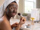 BeNat All-Natural Acne Care Bundle with Mud & Arnica Facial Mask Powder, Speckless Exfoliating Soap Bar, and 5-Piece Natural Loofah Set for Clear