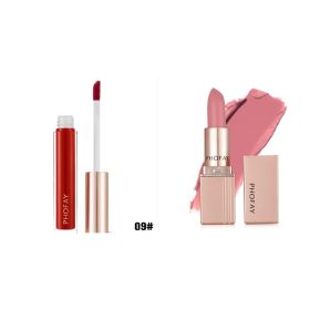 PHOFAY Non-Sticky Lip Gloss (Option: 09set)