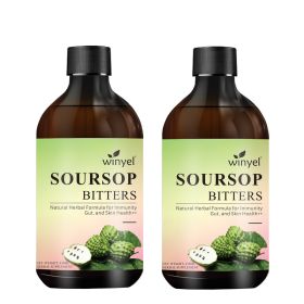 Soursop Liquid Contains Black Seeds, Moringa, And Turmeric, And Is Beneficial For Digestion And Gut Health, As Well As Providing Antioxidants, Sk (Option: 2 PCS)
