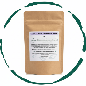 BeNat All-Natural Bath & Foot Soak Set - Detox, Cold & Flu (OPTIONS: Detox -8oz)